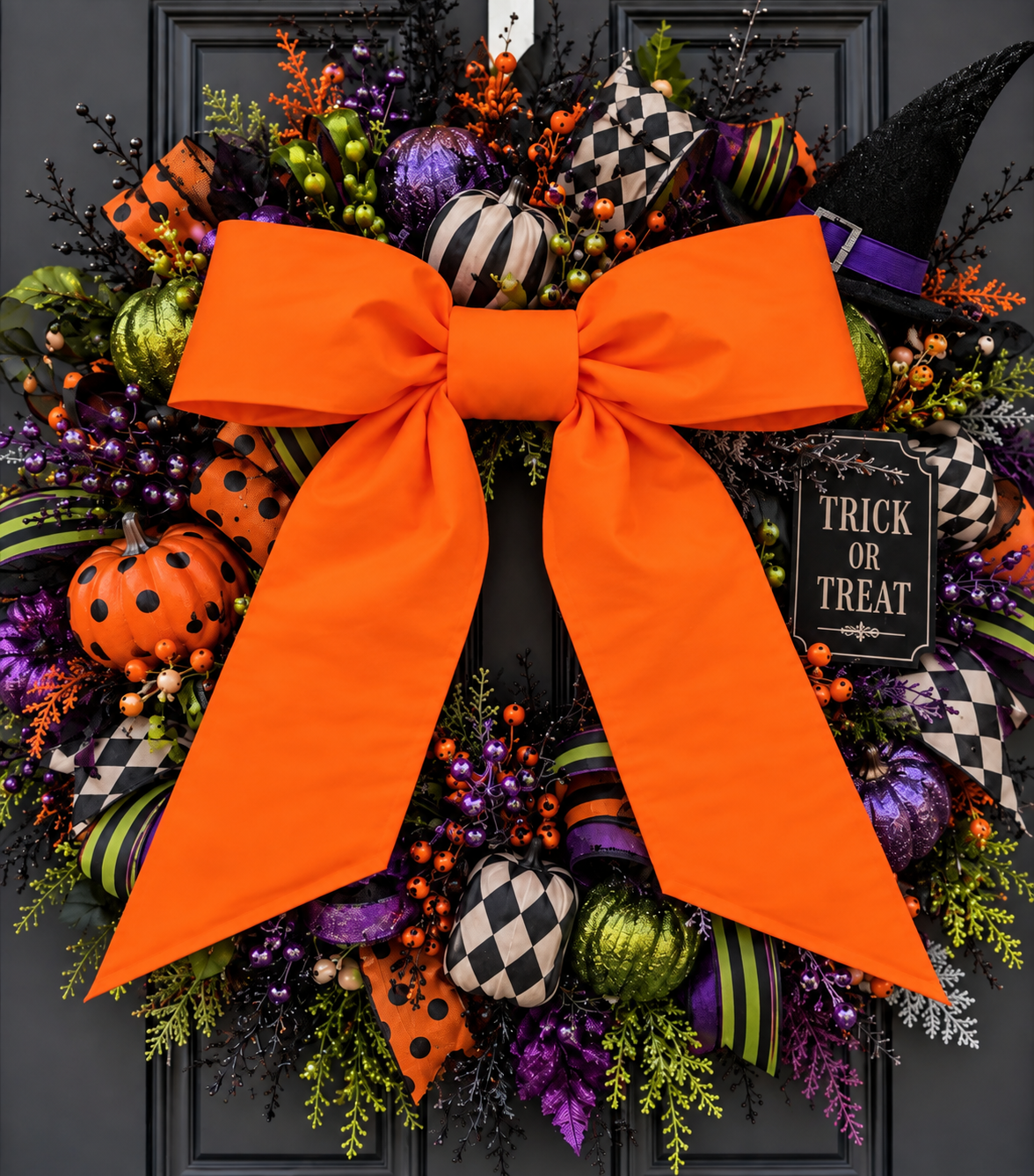 Nylon Orange 18-Inch Two Loop Bow (Copy)